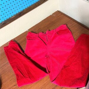 LOFT Scarlet Corduroy Jeans